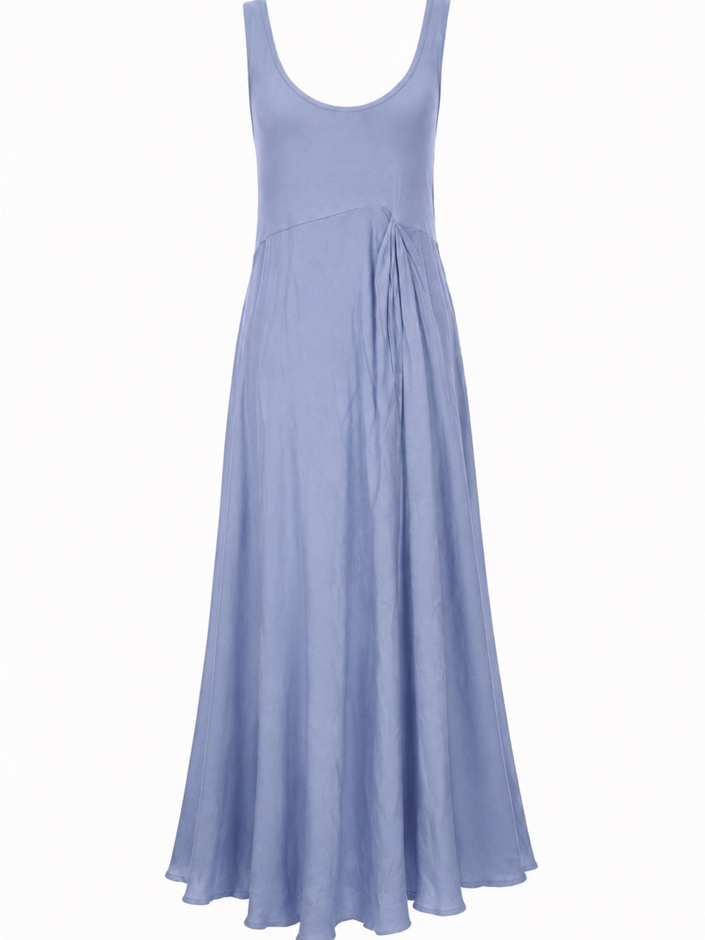 Anthropologie Light Blue Sleeveless Knit Maxi Dress Size Large